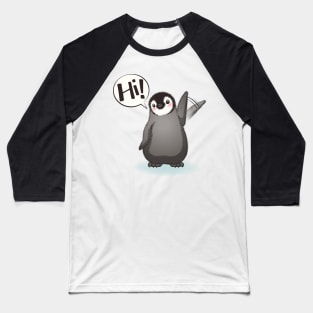 Happy emperor penguin chick Baseball T-Shirt